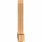 Ekena Millwork Eugene Smooth Timber Gable Bracket, Western Red Cedar, 60"W x 40"H x 5 1/2"D x 5 1/2"F, 16/12 Pitch GBW060X40X0606EUG00SWR - alternate 5